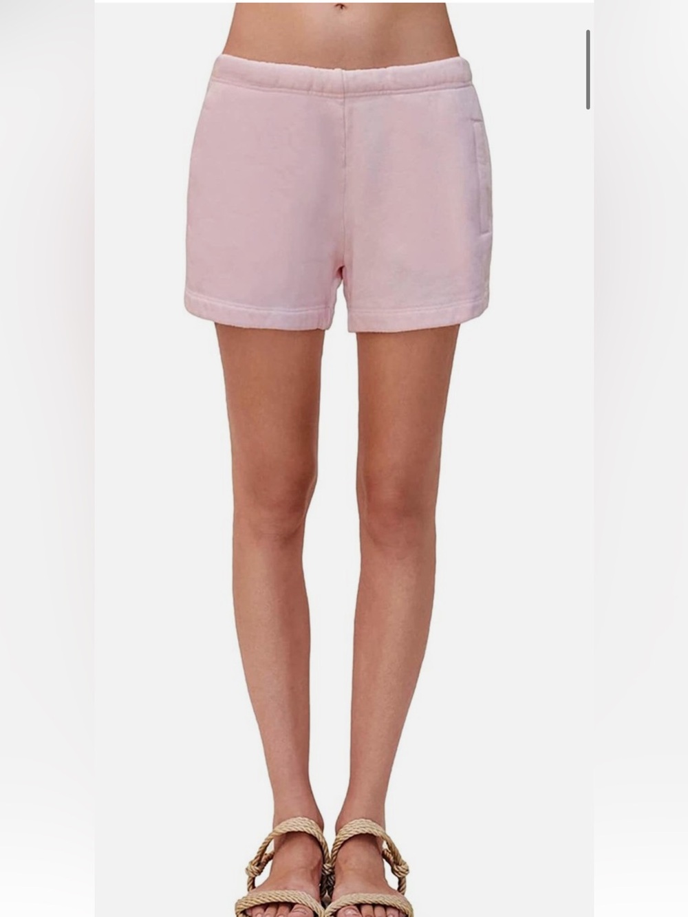 Sundry welt pocket shorts, light pink , S
